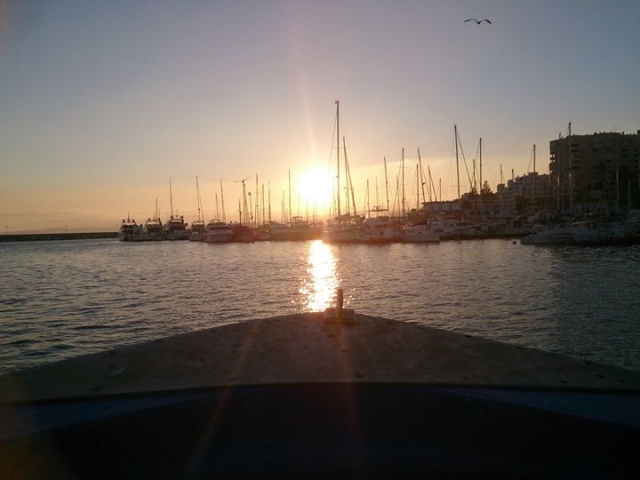  Tramonto in barca 